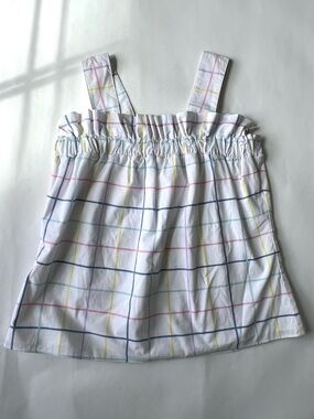 the beaufort bonnet 
Plaid Sleeveless Top